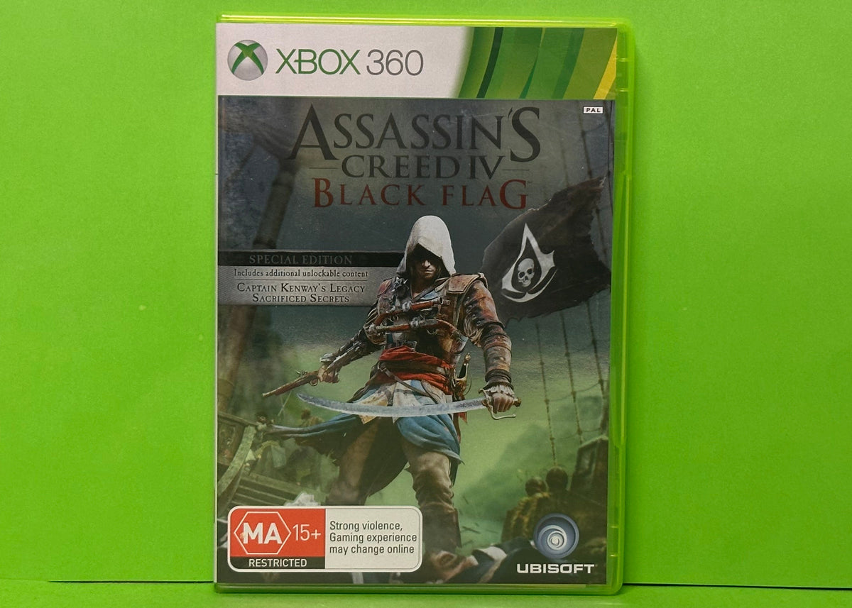 Assassins Creed IV (4) Black Flag - Xbox 360 - Pre-Owned