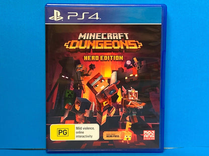 Minecraft Dungeons - Playstation 4 - Pre-Owned