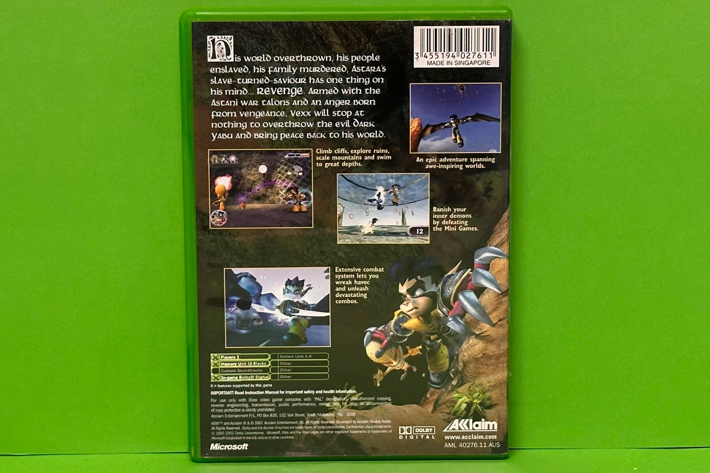 Vexx - Xbox Original - Pre-Owned