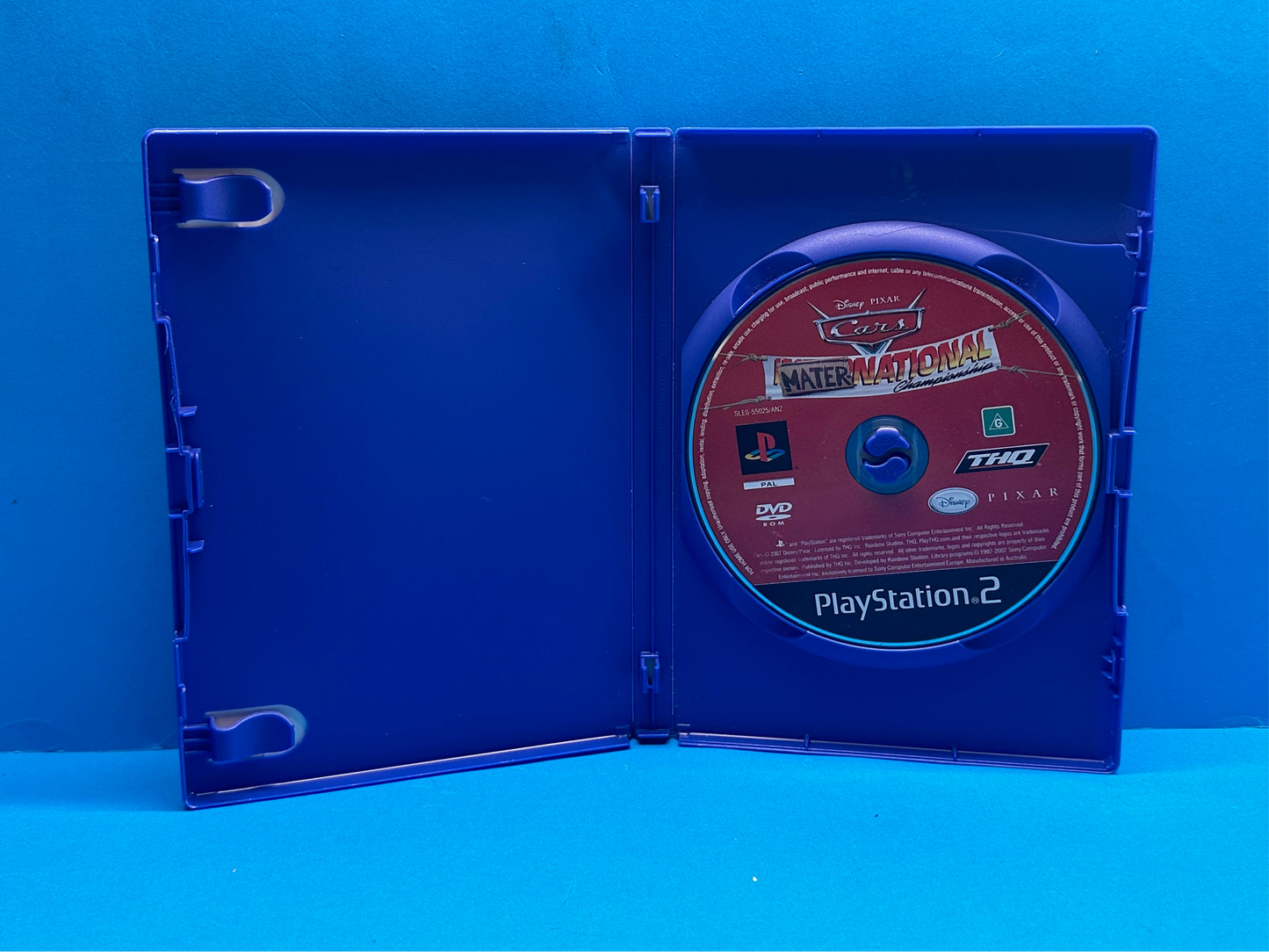 Cars Mater National Championship *No Manual* - Playstation 2 - Pre-Owned