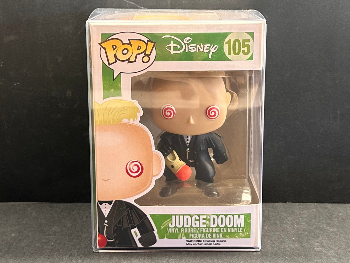 Disney Judge Doom (105) Funko Pop Figure - Collectables pre owned - Pre-Owned