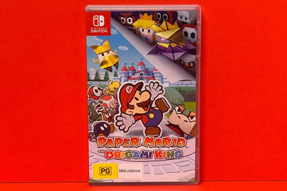 Paper Mario The Origami King - Nintendo Switch - Pre-Owned