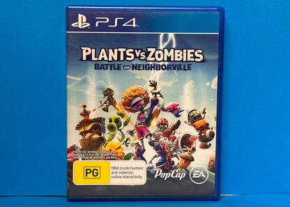 Plants Vs Zombies Battle For The Neighbourville - Playstation 4 - Pre-Owned