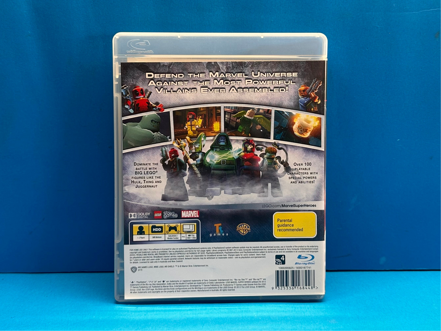 Lego Marvel Super Heroes - Playstations 3 - Pre-Owned