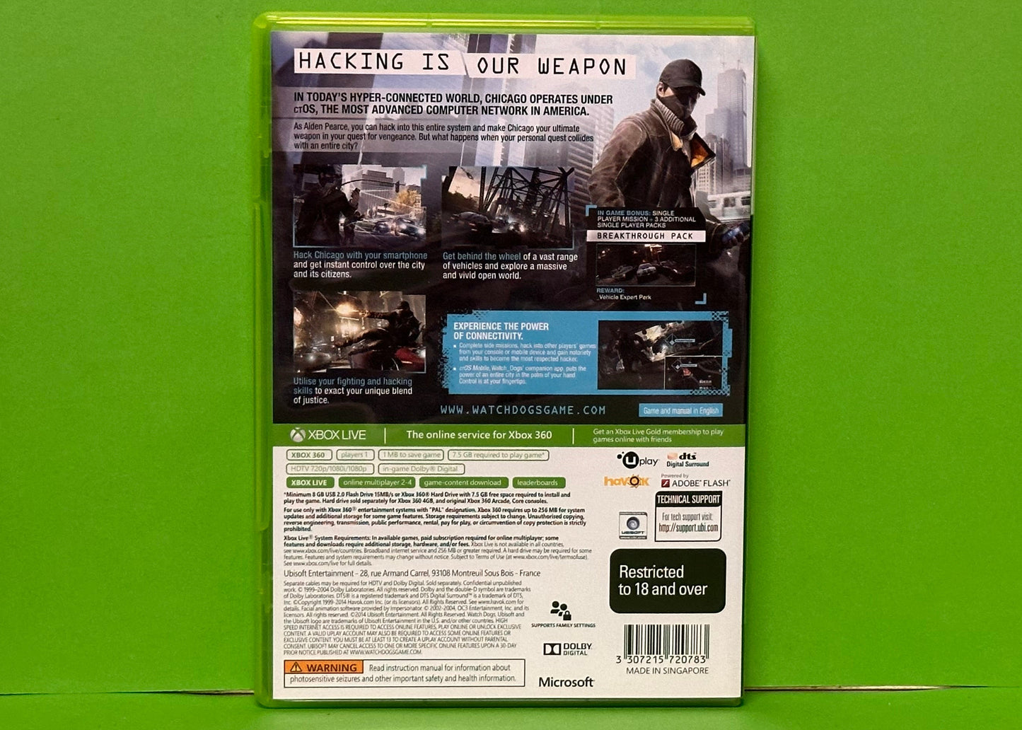 Watch Dogs - Xbox 360 - Pre-Owned
