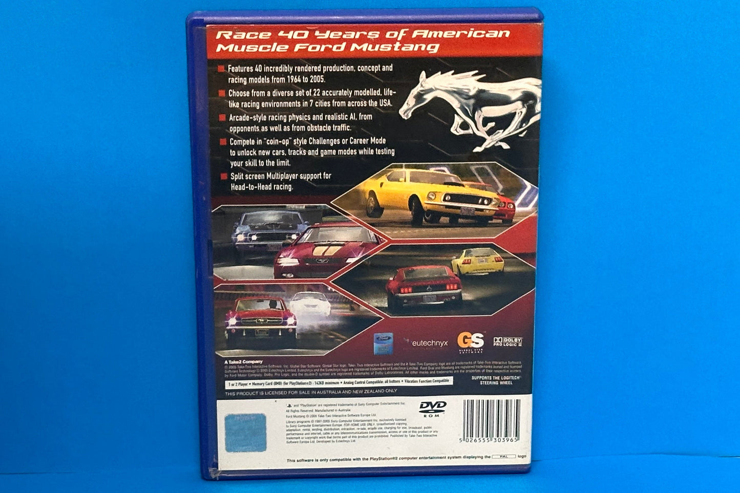 Ford Mustang The Legend Lives - Playstation 2 - Pre-Owned