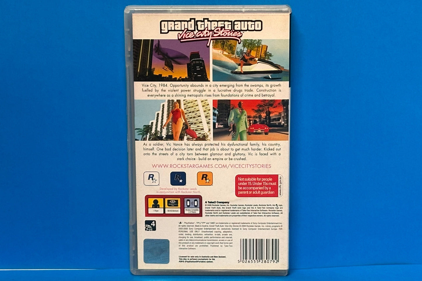 Grand Theft Auto Vice City Stories - Playstation Portable - Pre-Owned