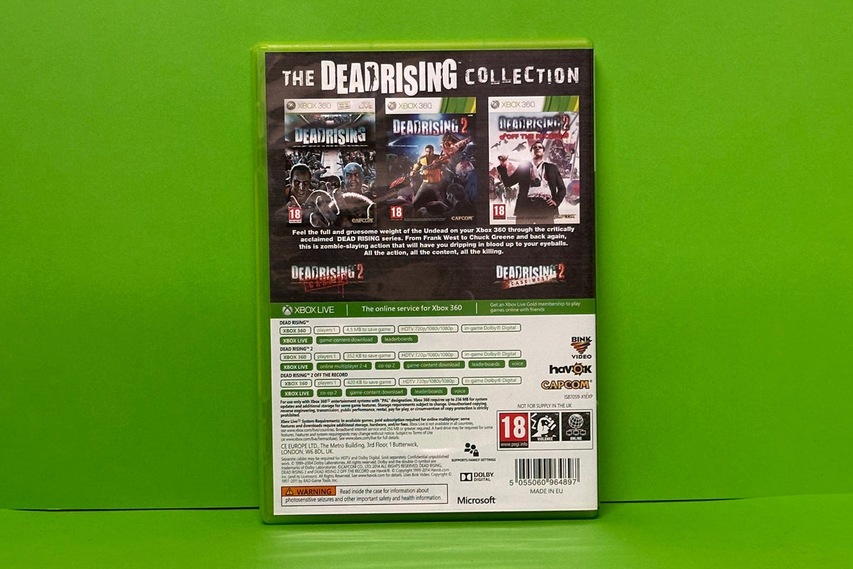 Dead Rising Collection 360 The Dead Rising Collection - Xbox 360 - Pre-Owned – Nostalgia Kings