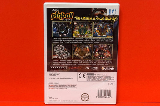 Gottlieb Pinball Classics - Nintendo Wii - Pre-Owned