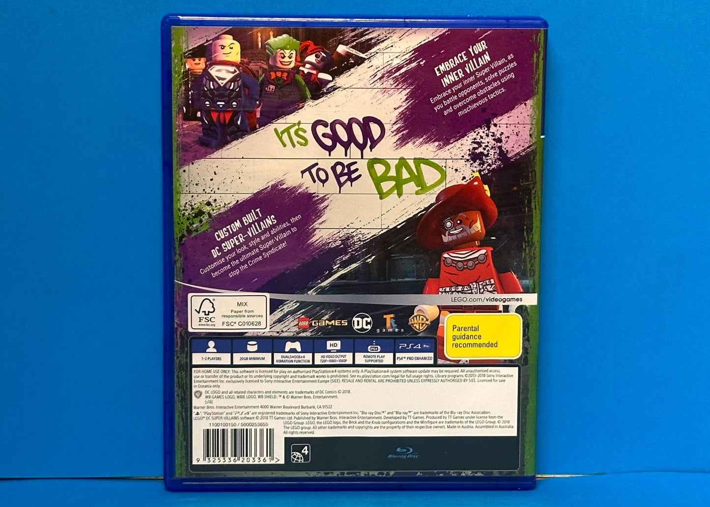 Lego DC Super Villains - Playstation 4 - Pre-Owned