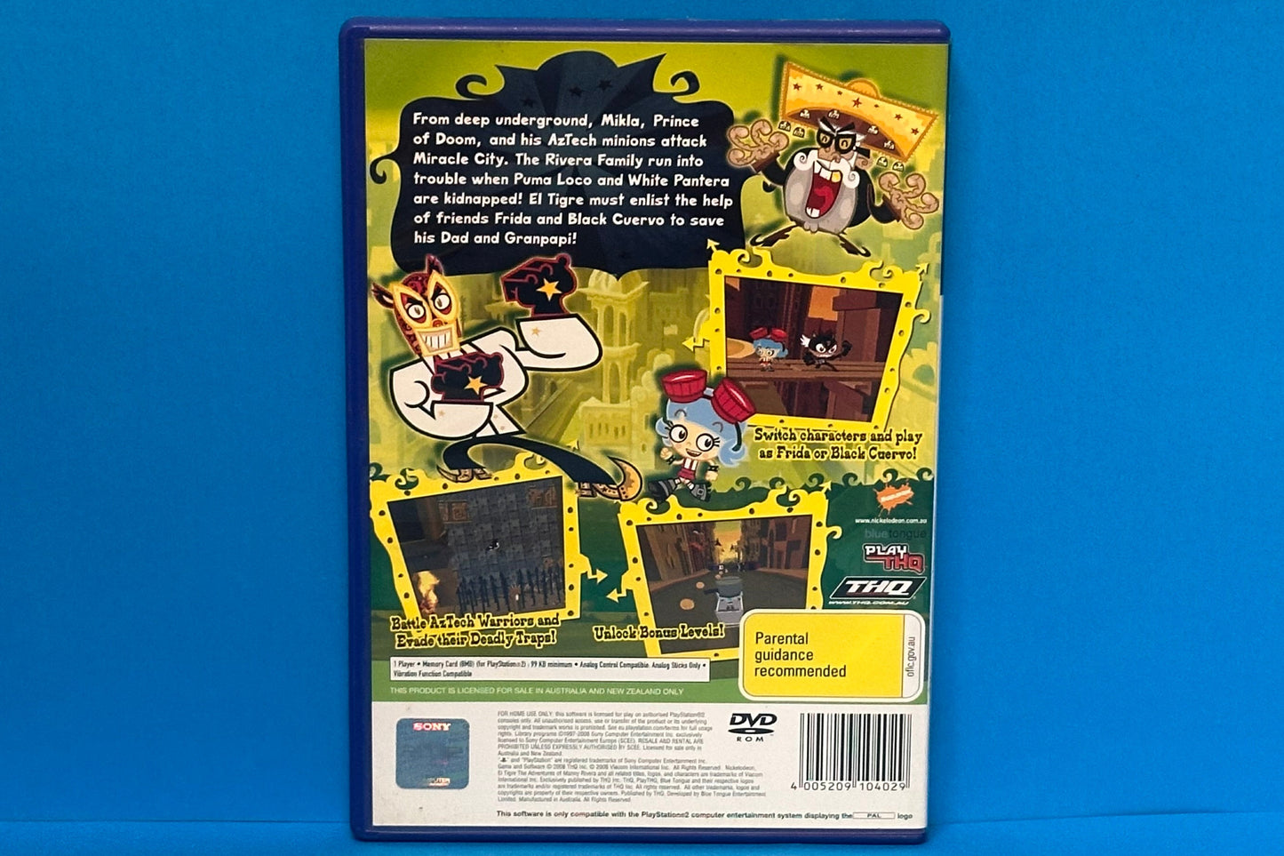 El Tigre The Adventures Of Manny Rivera - Playstation 2 - Pre-Owned