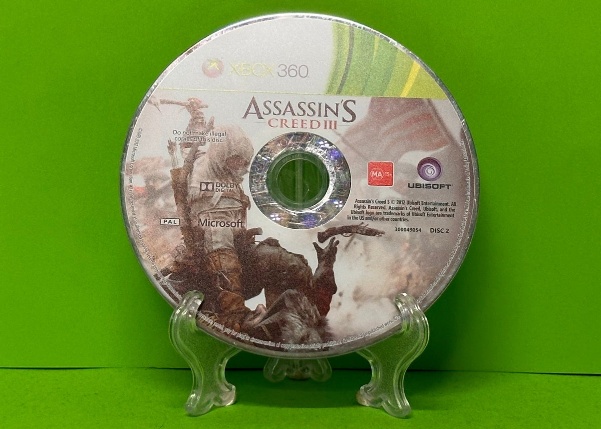 Assassin's Creed III (3) - Xbox 360 - Pre-Owned