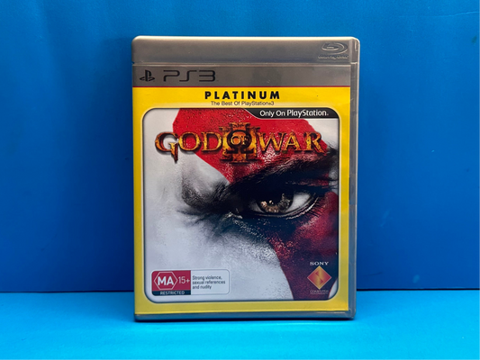 God Of War III (3)(Platinum) *No Manual* - Playstation 3 - Pre-Owned