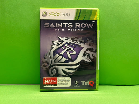 Saints Row The Third - Xbox 360 - Pre-Owned