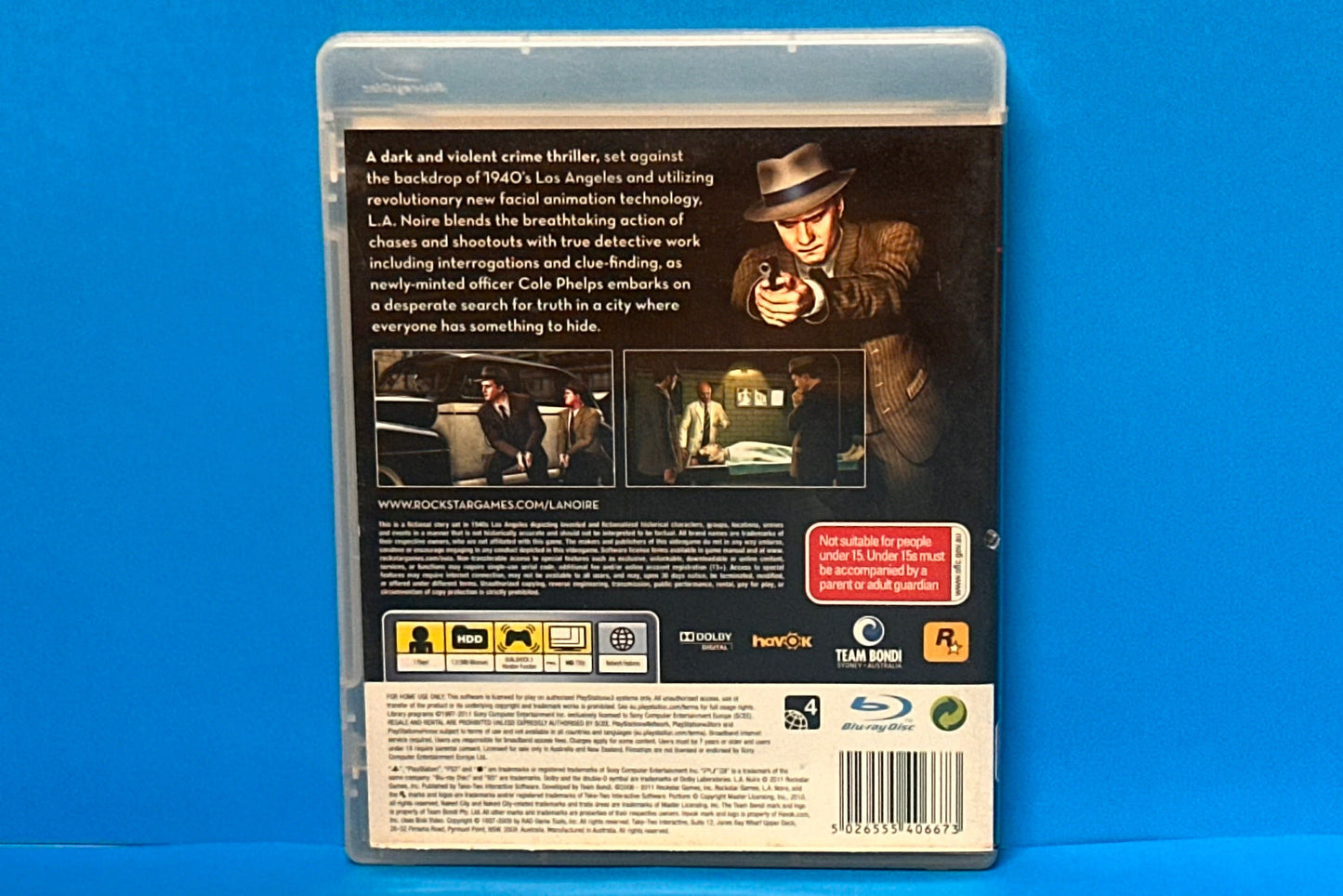 L.A. Noire - Playstation 3 - Pre-Owned