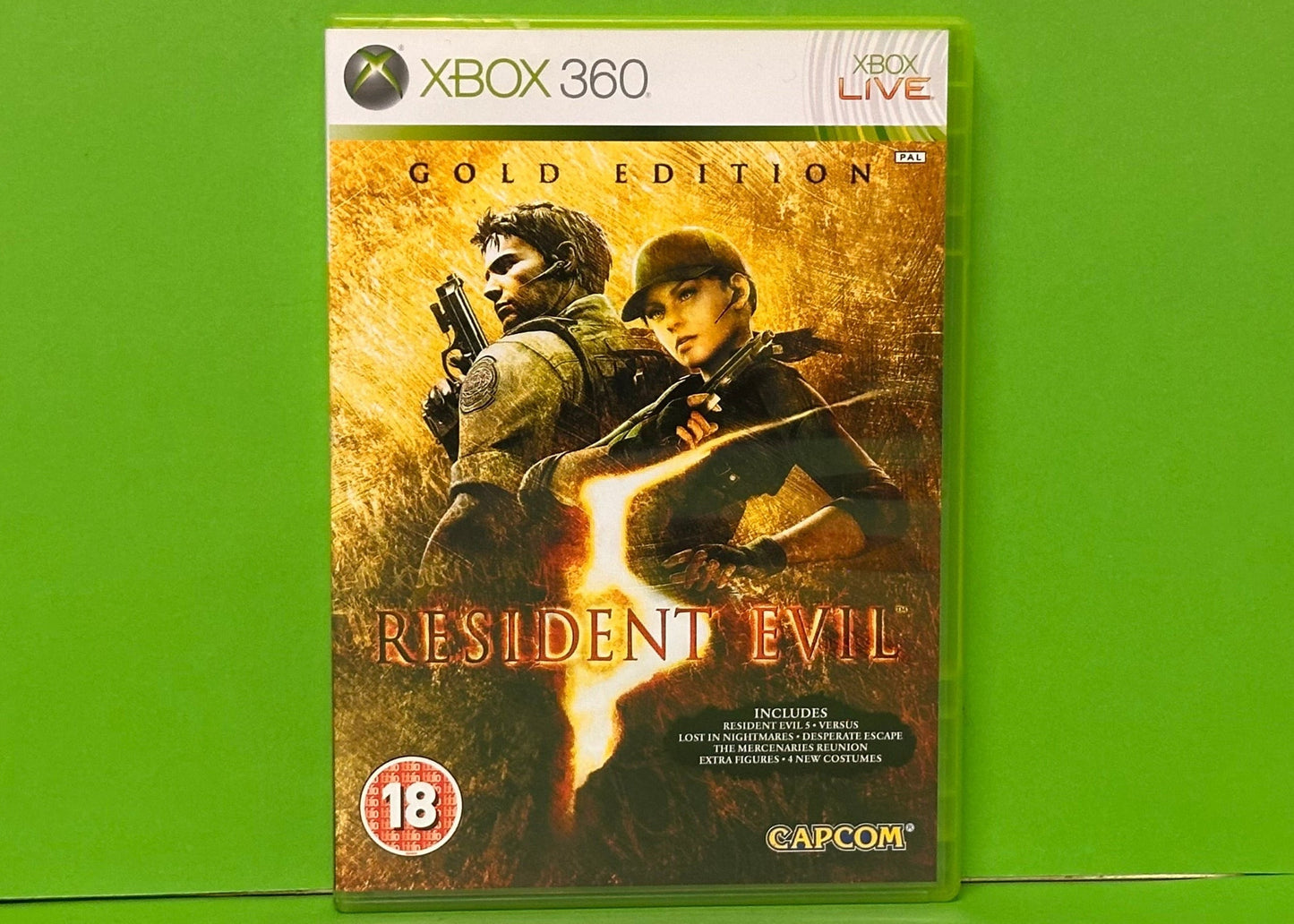 Resident Evil 5 - Xbox 360 - Pre-Owned