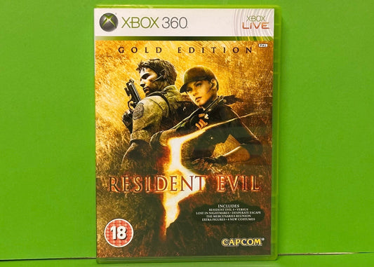 Resident Evil 5 - Xbox 360 - Pre-Owned