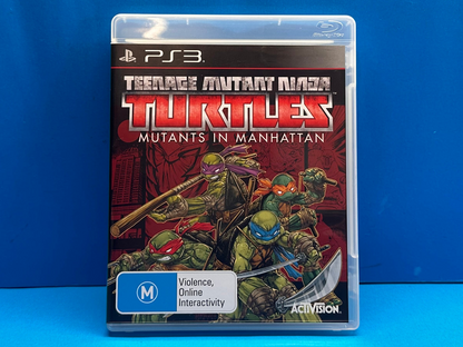 Teenage Mutant Ninja Turtles Mutants In Manhattan - Playstation 3 - Pre-Owned