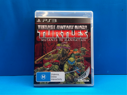 Teenage Mutant Ninja Turtles Mutants In Manhattan - Playstation 3 - Pre-Owned