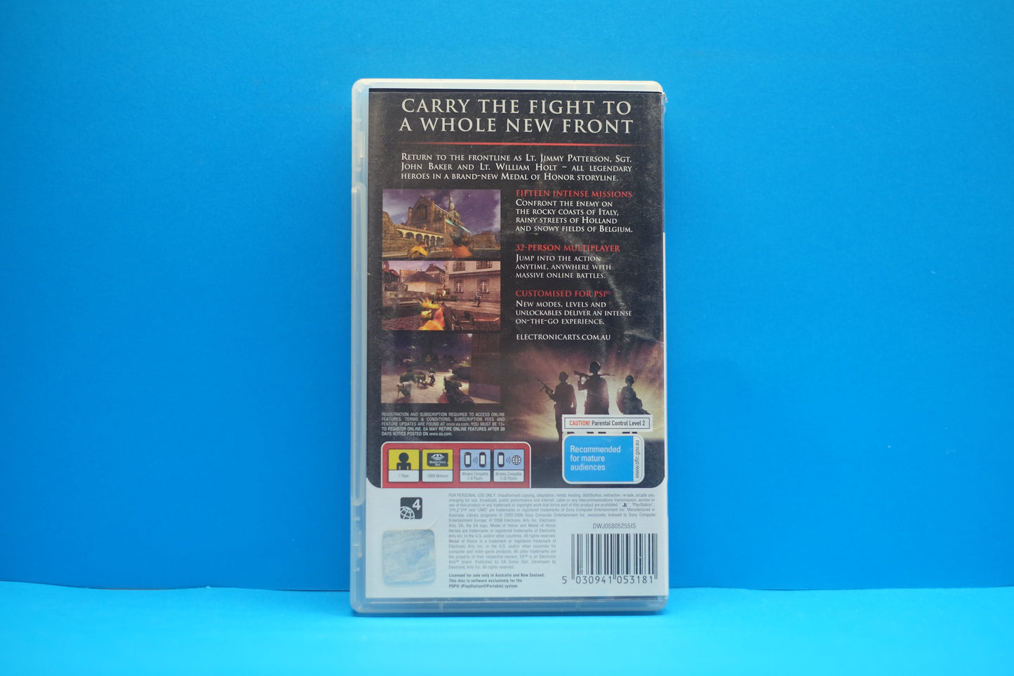 Medal Of Honor Heroes - Playstation Portable - Pre-Owned