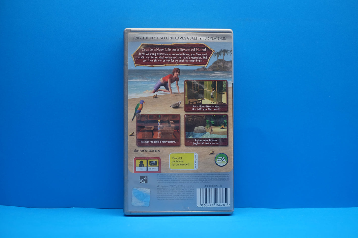 The Sims 2 Castaway (Platinum) - Playstation Portable - Pre-Owned