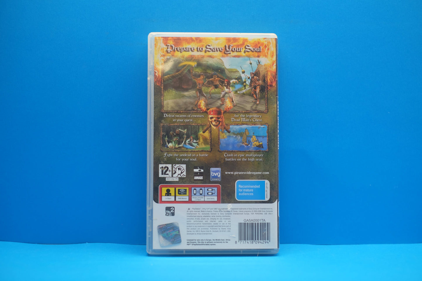 Pirates Of The Caribbean Dead Man's Chest - Playstation Portable - Pre-Owned