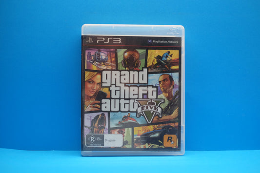 Grand Theft Auto V (5) *Complete* - Playstation 3 - Pre-Owned