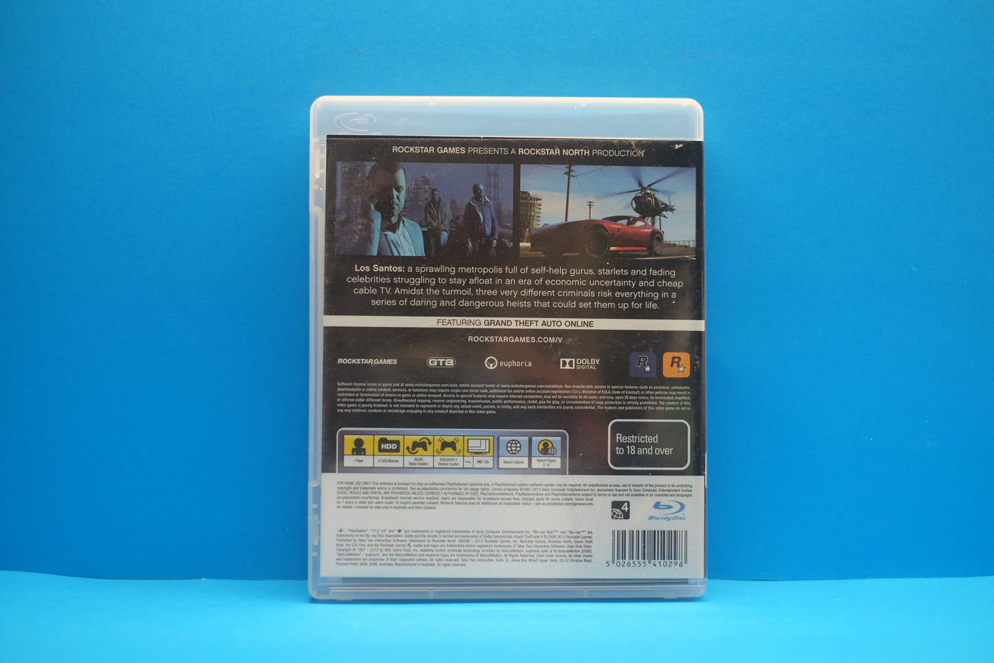 Grand Theft Auto V (5) *Complete* - Playstation 3 - Pre-Owned