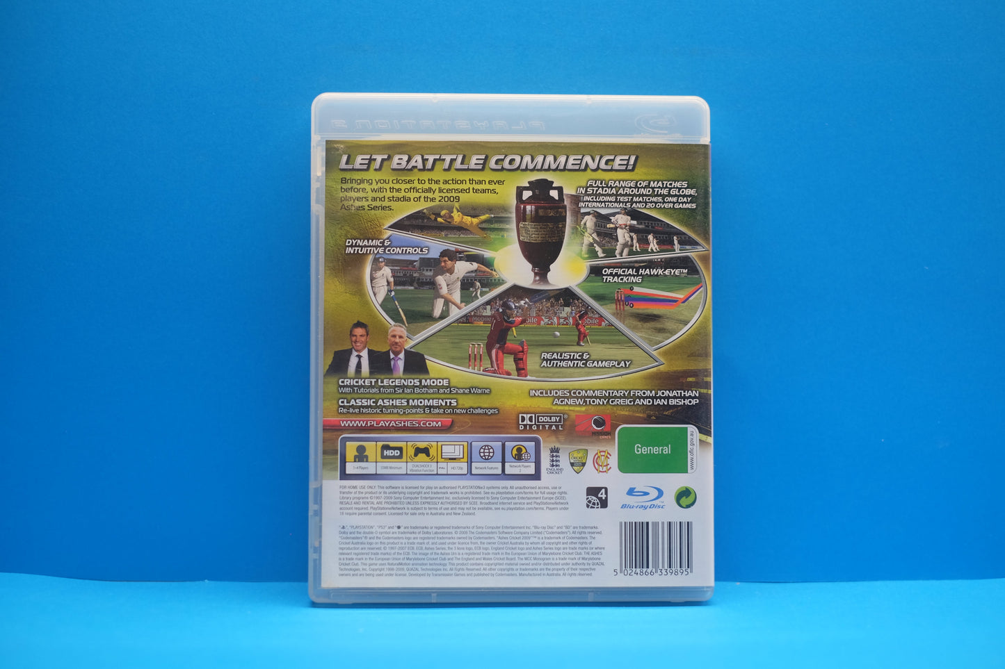 Ashes Cricket 2009 - Playstation 3 - Pre-Owned