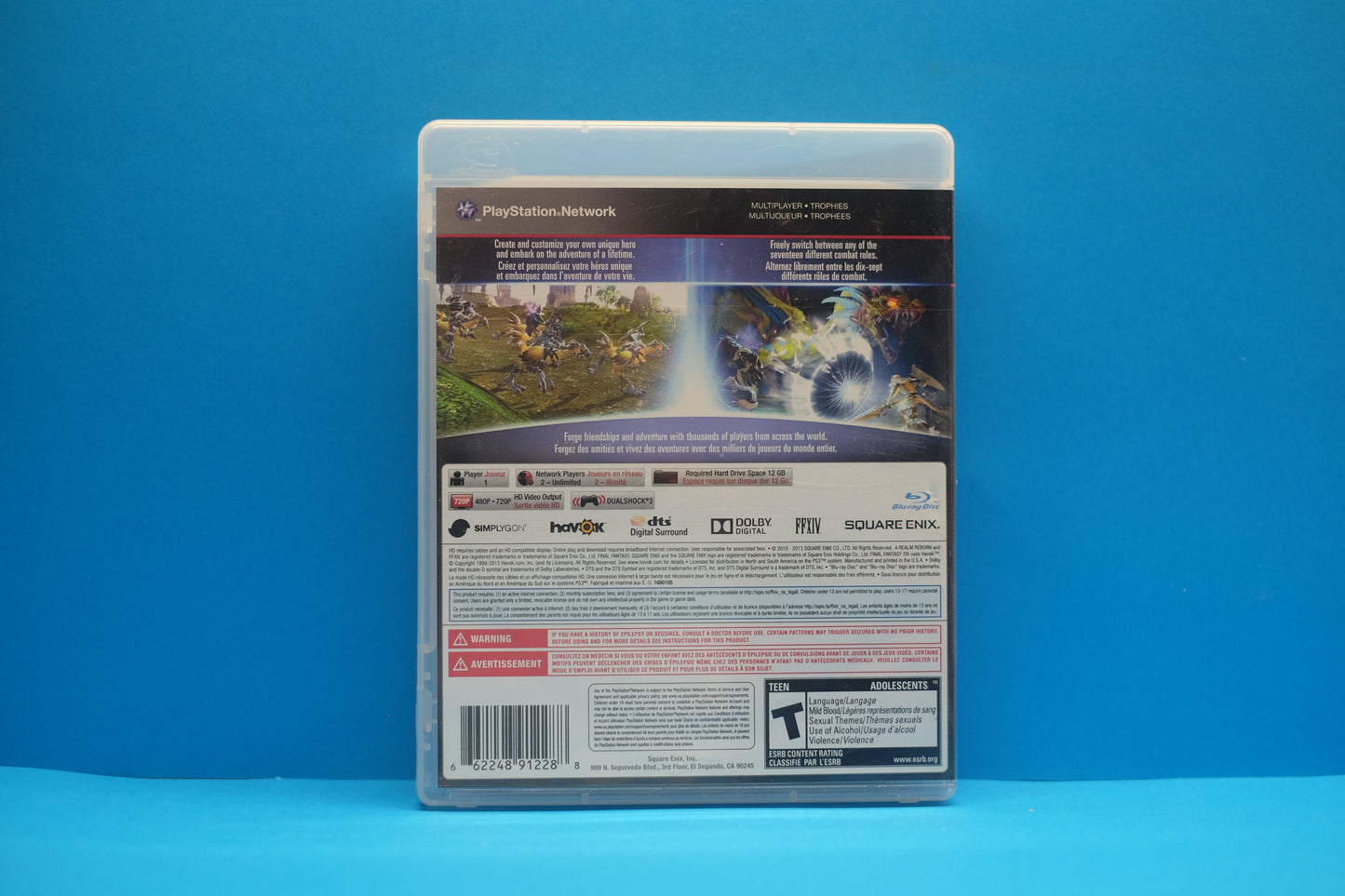 Final Fantasy XIV (14) A Realm Reborn - Playstation 3 - Pre-Owned