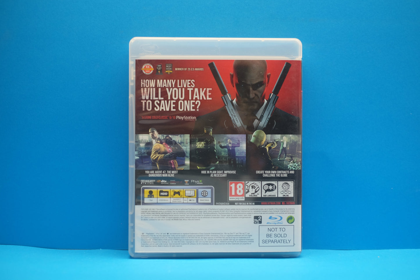 Hitman Absolution (Professional Edition) - Playstation 3 - Pre-Owned