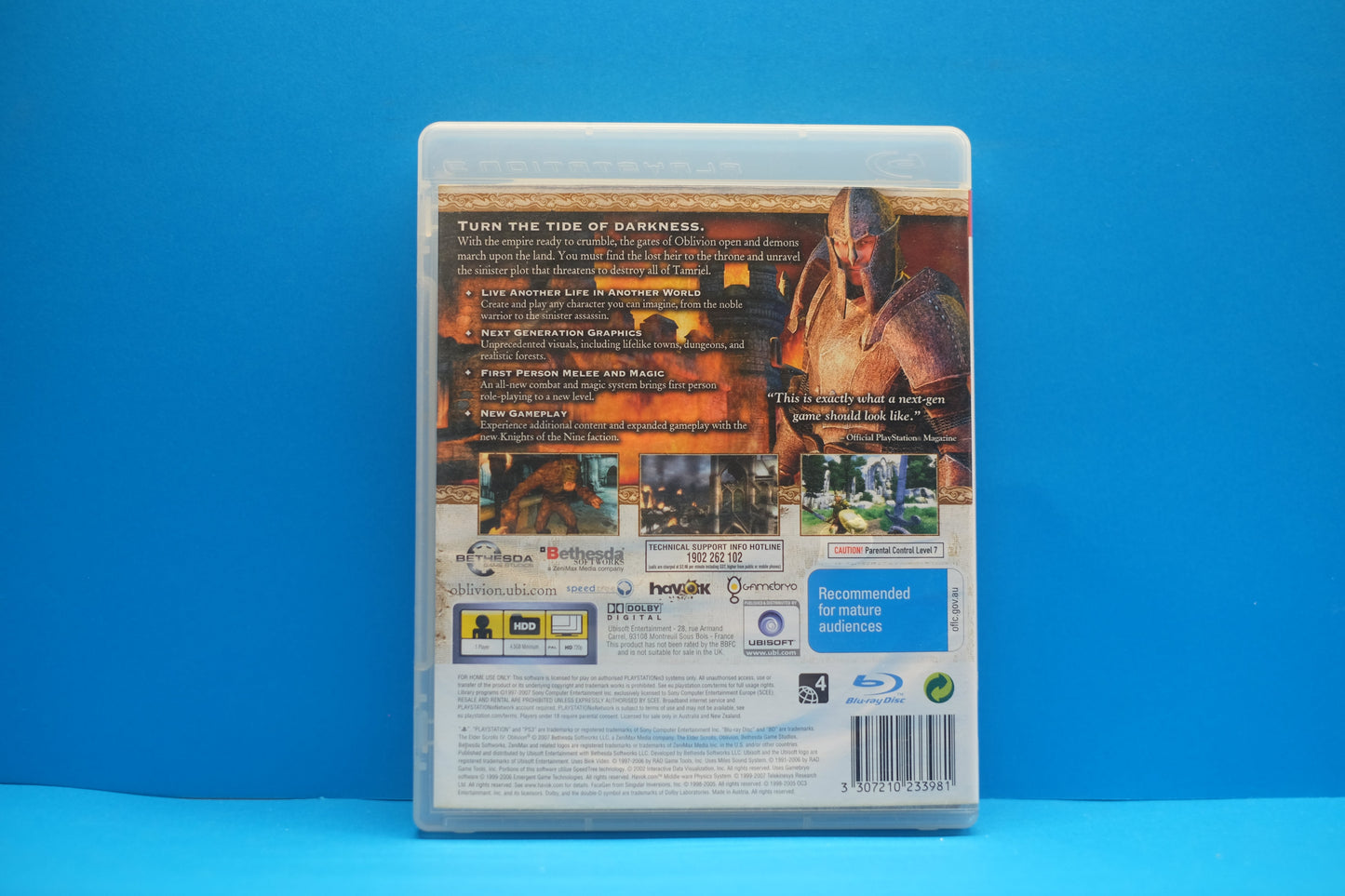 The Elder Scrolls IV (4) Oblivion *Complete* - Playstation 3 - Pre-Owned