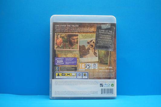 Uncharted 3 Drake's Deception (Game Of The Year Edition) - Playstation 3 - Pre-Owned