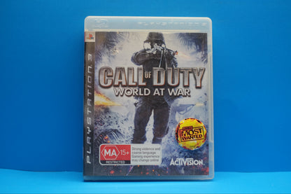 Call Of Duty World At War - Playstation 3 - Pre-Owned