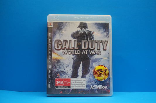 Call Of Duty World At War - Playstation 3 - Pre-Owned