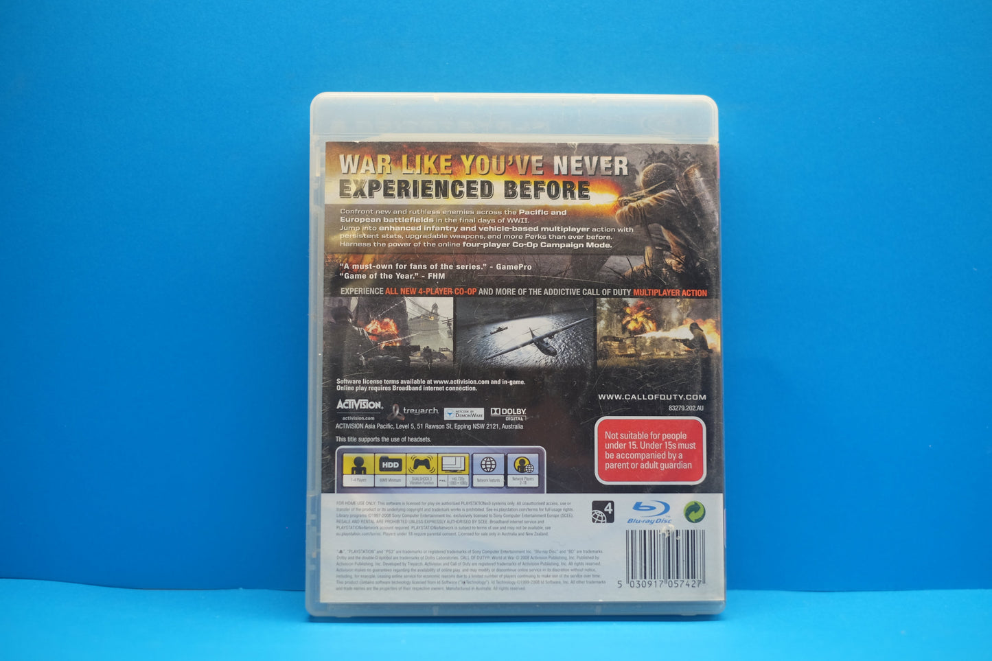 Call Of Duty World At War - Playstation 3 - Pre-Owned