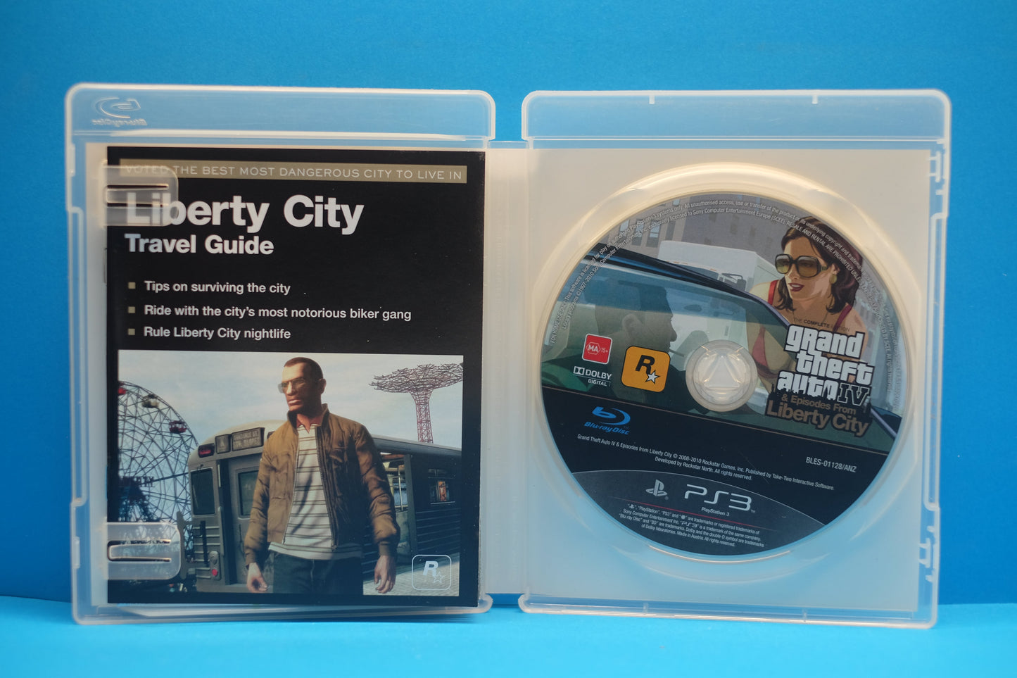 Grand Theft Auto IV & Episodes From Liberty City Stories (The Complete Edition) *Complete* - Playstation 3 - Pre-Owned