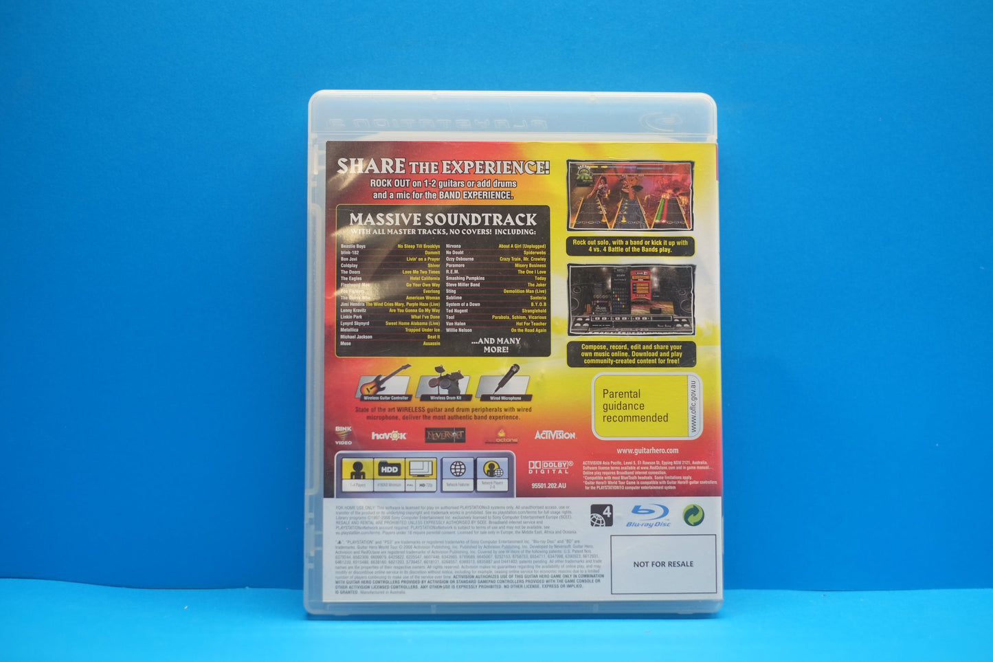 Guitar Hero World Tour *No Manual* - Playstation 3 - Pre-Owned