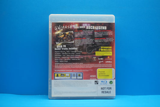 Guitar Hero Legends Of Rock - Playstation 3 - Pre-Owned
