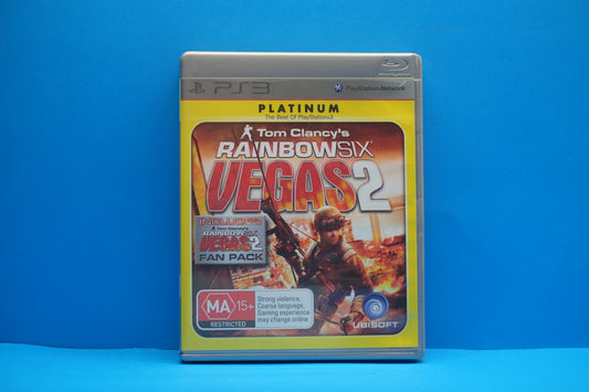 Tom Clancy's Rainbow Six Vegas 2 (Platinum) - Playstation 3 - Pre-Owned