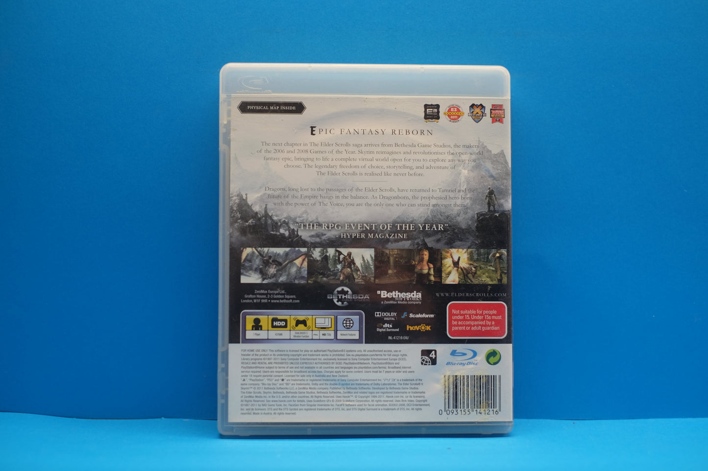 The Elder Scrolls V (5) Skyrim - Playstation 3 - Pre-Owned