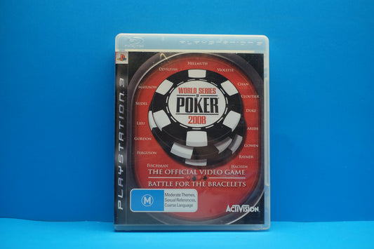 World Series Of Poker 2008 Battle For Bracelets - Playstation 3 - Pre-Owned