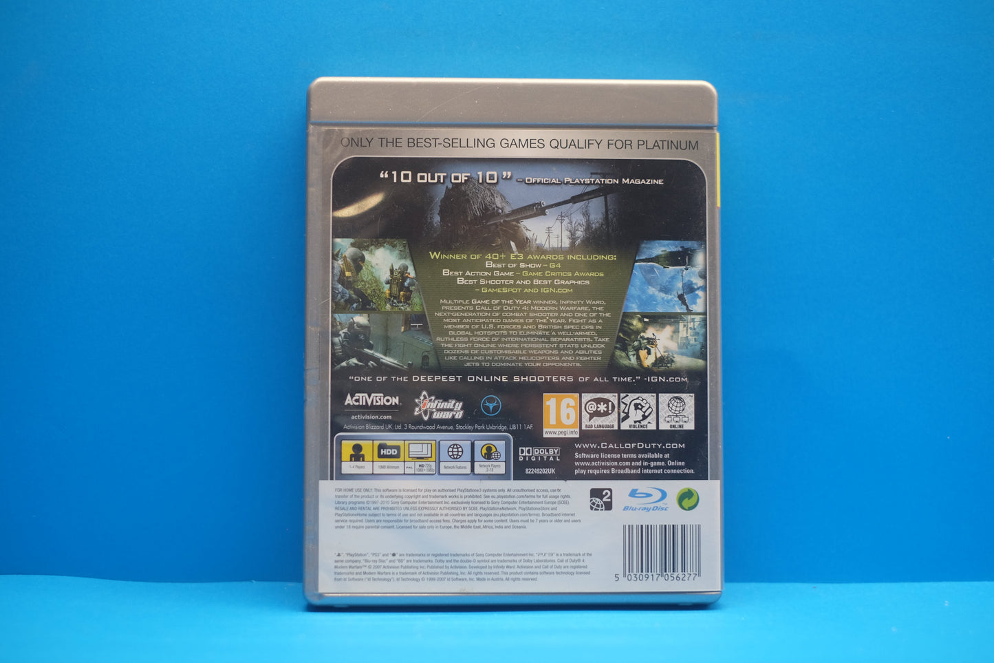 Call Of Duty Modern Warfare (Platinum) - Playstation 3 - Pre-Owned