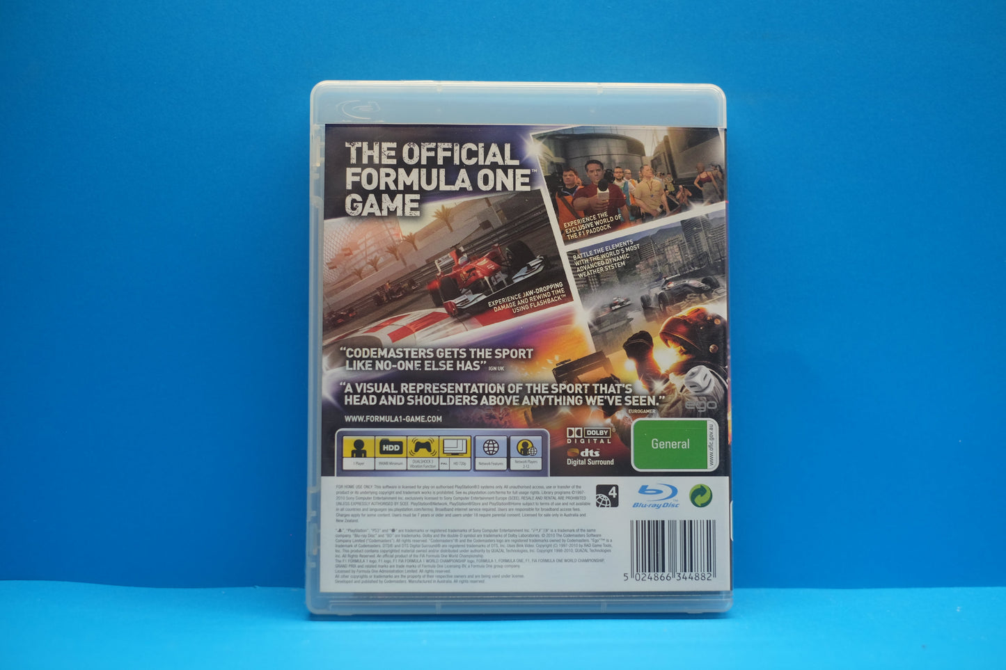 Formula 1 2010 - Playstation 3 - Pre-Owned