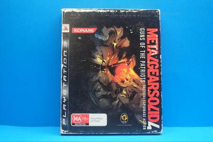Metal Gear Solid 4 Guns Of The Patriots - Playstation 3 - Pre-Owned