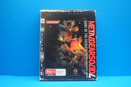 Metal Gear Solid 4 Guns Of The Patriots - Playstation 3 - Pre-Owned