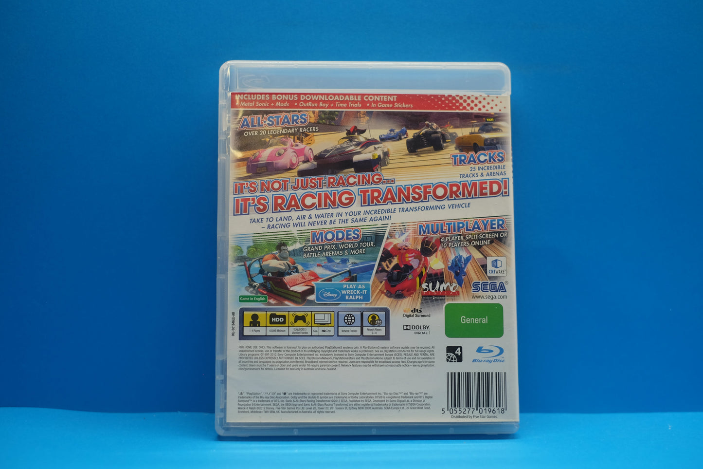 Sonic & All-Star Racing Transformed (Limited Edition) - Playstation 3 - Pre-Owned