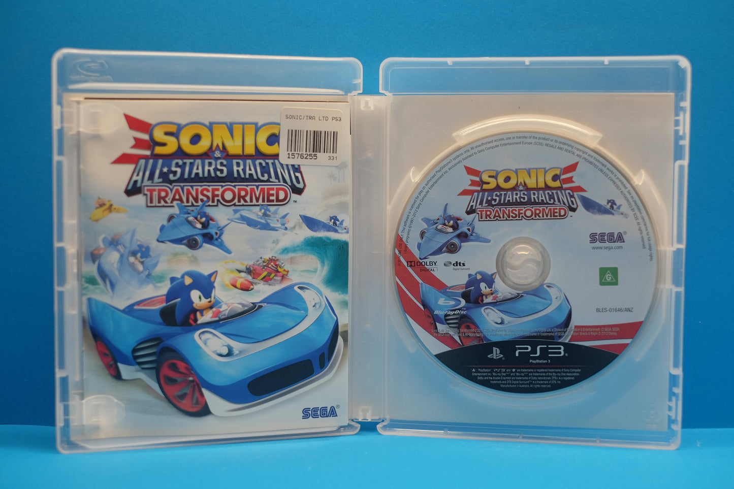 Sonic & All-Star Racing Transformed (Limited Edition) - Playstation 3 - Pre-Owned