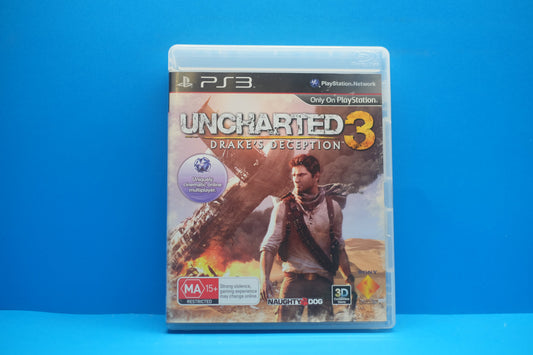 Uncharted 3 Drakes Deception - Playstation 3 - Pre-Owned