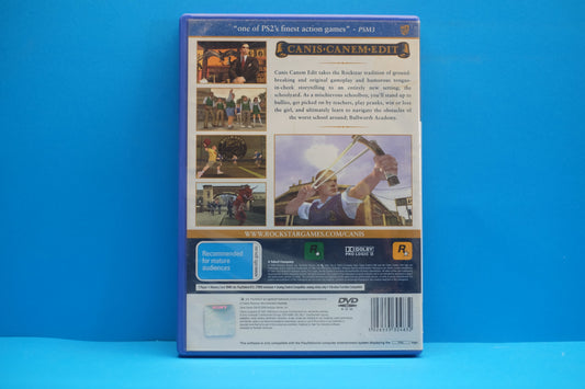 Canis Canem Edit (Bully) *Complete* - Playstation 2 - Pre-Owned